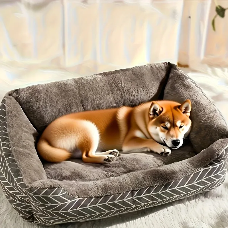 

Winter Warm Dog Bed - Ultra Soft Plush Round Pet Bed, Thick Cushioned Mat for Small Dogs & Cats, No Assembly Cozy Lounge S code