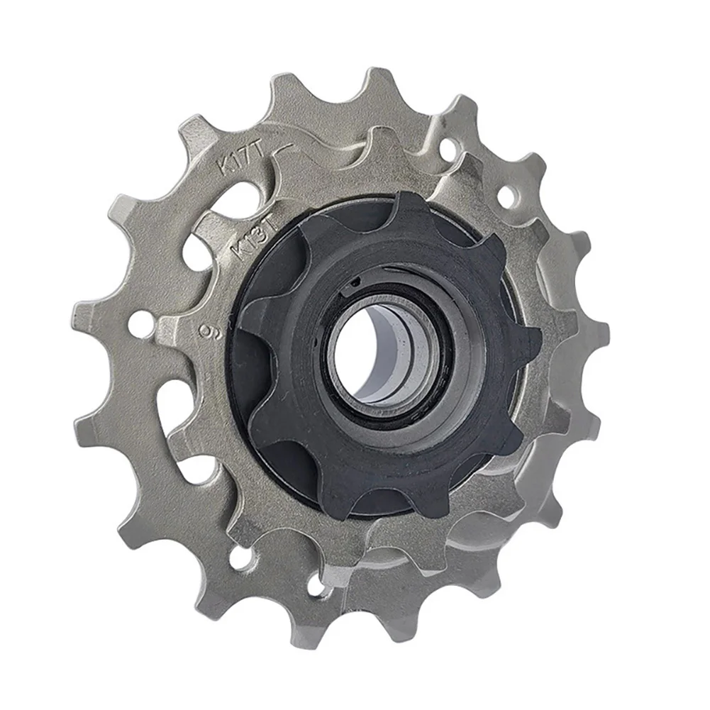 

Freewheel Bike Freewheel 9-13-17T Aluminum Alloy + Steel 412 Type Bike Cassette Folding Freehub Body Freewheel New