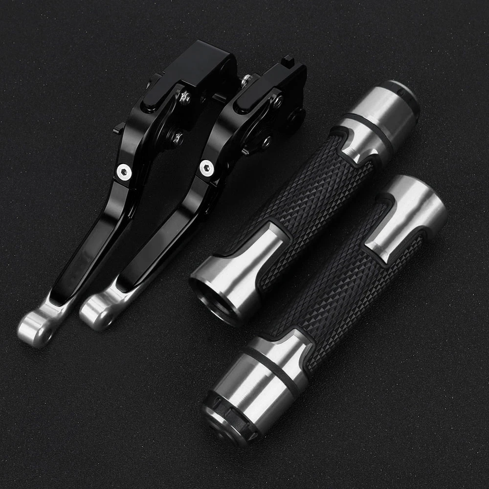 

CBR125 Motorcycle Adjustable Brake Clutch Levers & Handle Handlebar grips For HONDA CBR 125R 2011-2020 2021 2019 2018 2017 2016