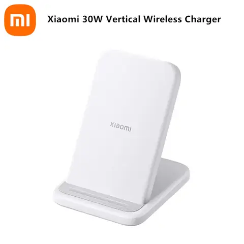 Xiaomi Mi 30W chargeur sans fil Vertical charge rapide pour Xiaomi série 15/14/13/12 pour série Redmi K70/K60 pour série iPhone