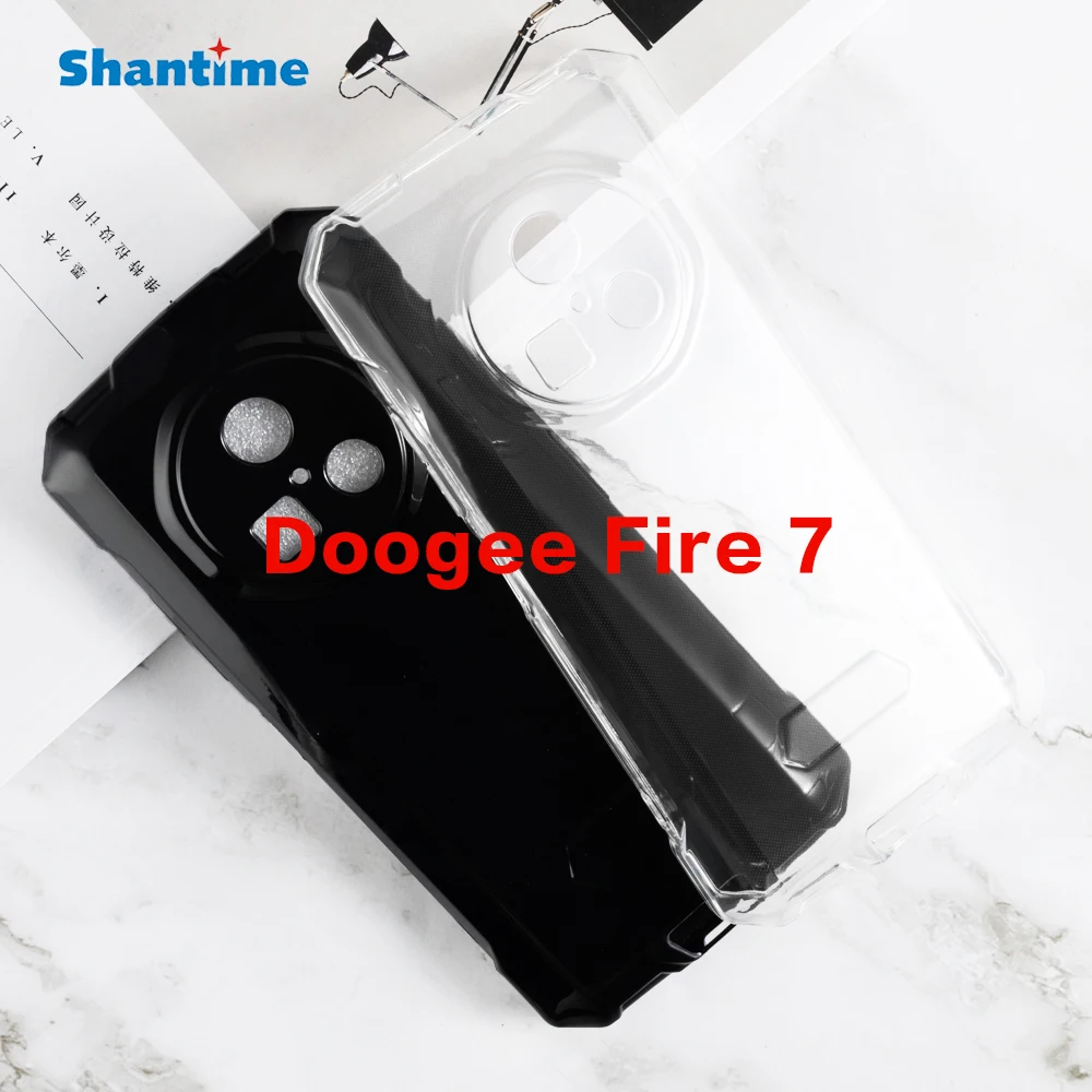 Чехол для Doogee Fire 7, противоударный резиновый чехол из ТПУ, защитный гибкий корпус Чехол для Doogee Fire 7, противоударный резиновый чехол из ТПУ, защитный гибкий корпус