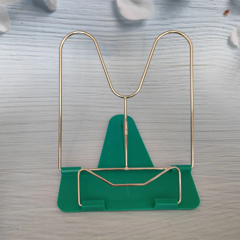 Iron Folding Simple Reading Support Lightweight Read Rack Bookshelf