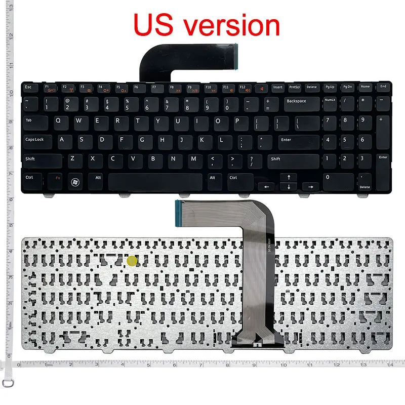 NEW US/SP LAPTOP KEYBOARD FOR Dell Inspiron 15R N5110 M5110 N 5110 M511R 4DFCJ NSK-DY0SW