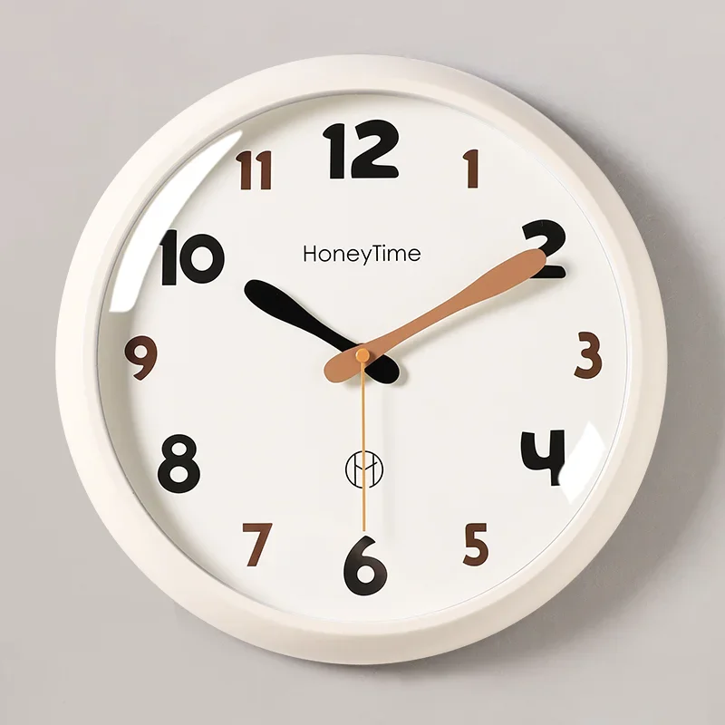 

Fashion Wall Clocks Battery Operated Silent Non Ticking Modern Wall Clock for Living Room Bedroom Kitchen Office Classroom Decor