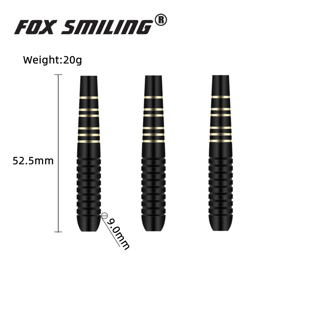 FOX SMILING 3PCS 20g Brass Electronic Dart Barrel Dart Accessories