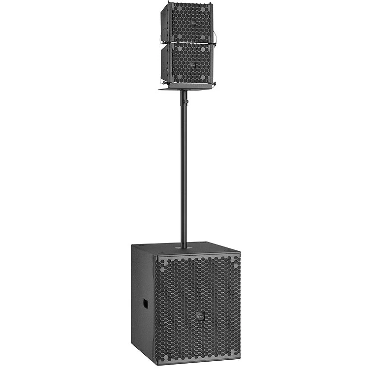 Aliexpress Professional 6.5 Inch Coaxial Matrix Speaker with 15 Inch Active Subwoofer Outdoor DSP PA Sound System Set