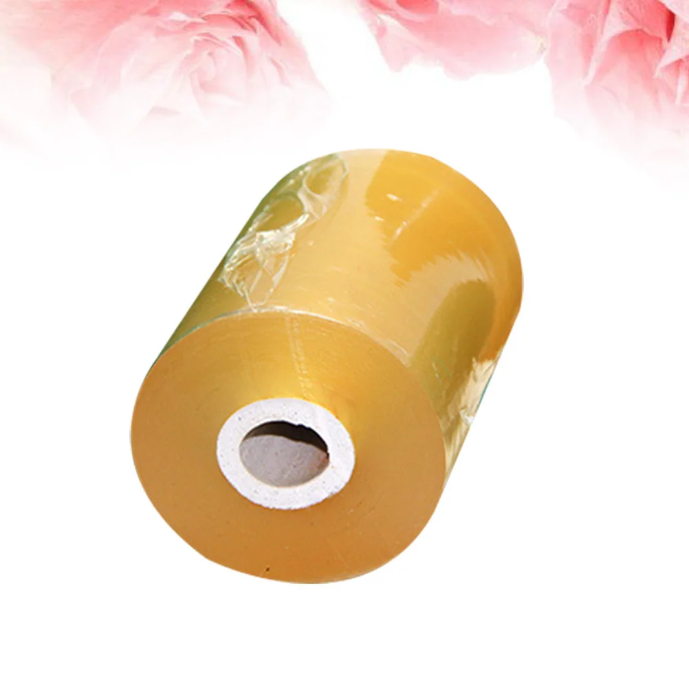 Self-adhesive Nursery Stretchable Fruit Tree Grafting Tape Garden Flower Vegetable Grafting Tapes(Yellow)