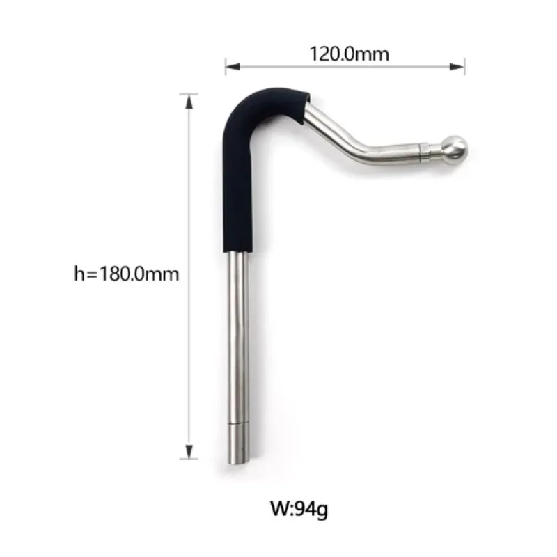 

Applicable To Italian Decent Pro Black Semi-automatic Coffee Machine Steam Anti-scalding Steam Pipe Nozzle