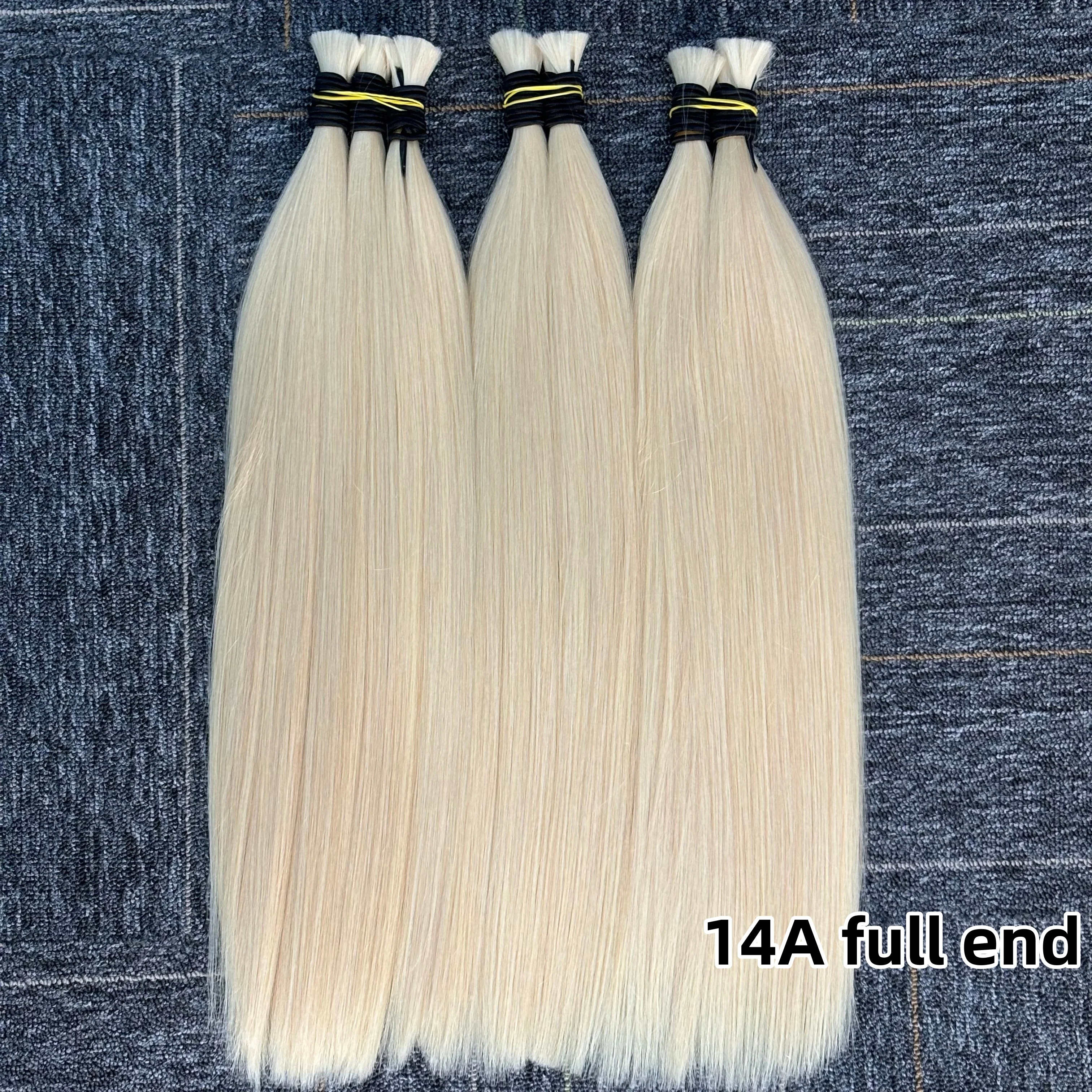 

14A объемные человеческие волосы для наращивания, прямые 100% настоящие Remy блики, плетение человеческих волос, парикмахерская, эксклюзивные наращивание волос