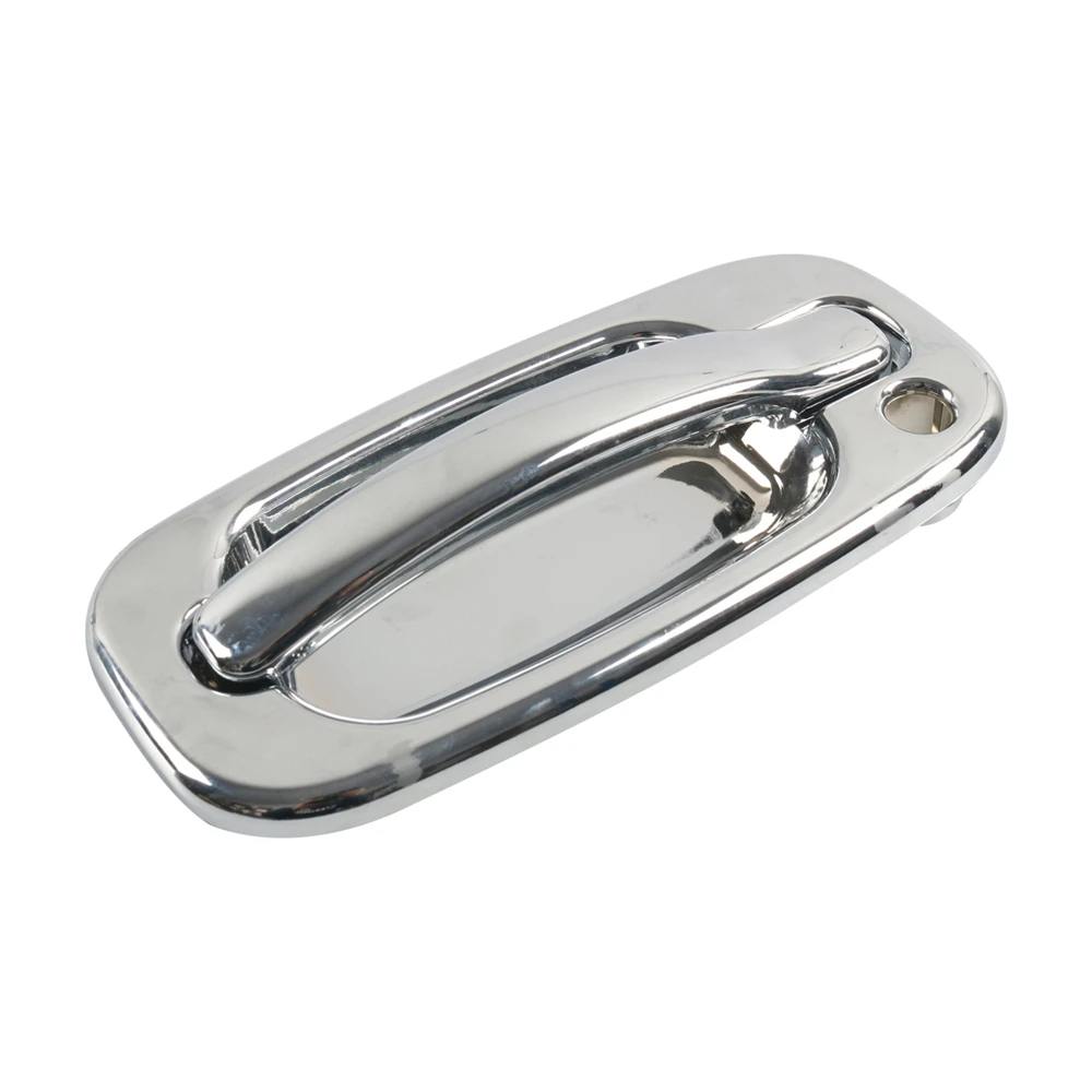 Chrome Exterior Door Handle Front Left LH Driver 99-07 For Silverado Tahoe Yukon Long Service Life Easy Installation Practical