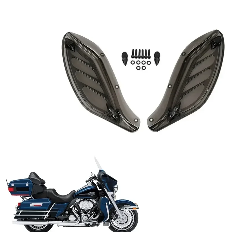 For Harley Electra Street Glide Trike CVO Ultra Classic 1996-2013 Moto Parts Acsessories Adjustable Air Deflector Kit