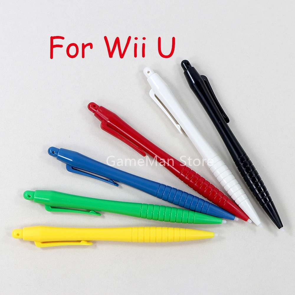 2pcs/lot Multi-color Plastic Big Touch Pen Stylus Pen for WII U 3DS 3DSXL LL NDS NDSL view 3