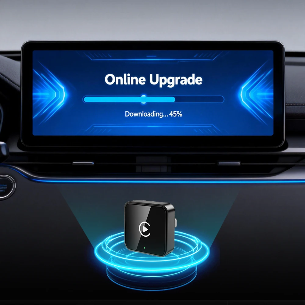 XUDA New Wireless Android Auto Adapter Smart Mini Box Plug And Play Universal For VW Toyota Nissan Honda Ford Benz 2025