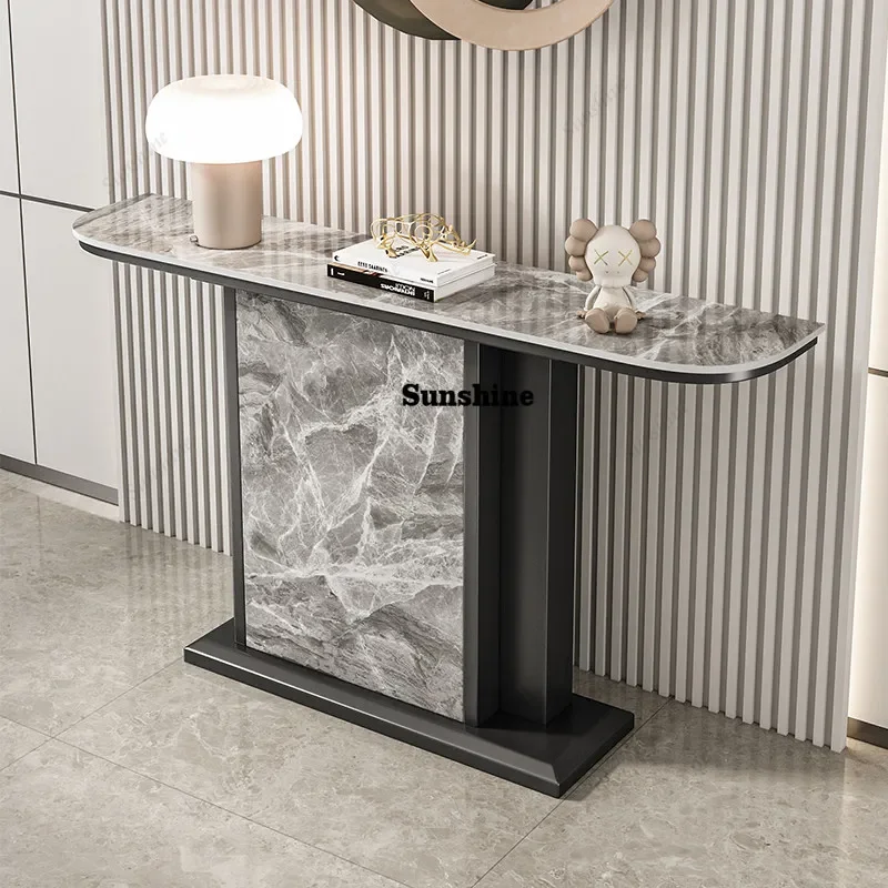 

Premium Aesthetic Console Tables Modern Elegant Console Luxury Trendy Entrance Tavolo Consolle Ingress Living Room Furniture FT