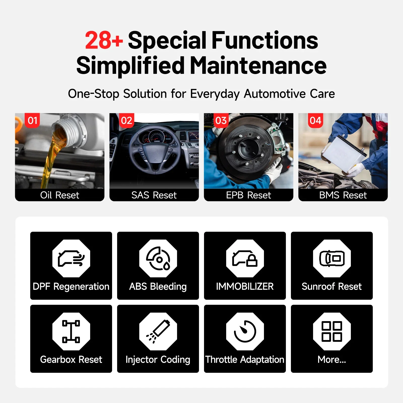 TOPDON ArtiDiag800 BT 2 Car Diagnostic Tool Automotive OBD2 Scanner All System AUTOVIN Scanner Code Reader Bidirectional Control