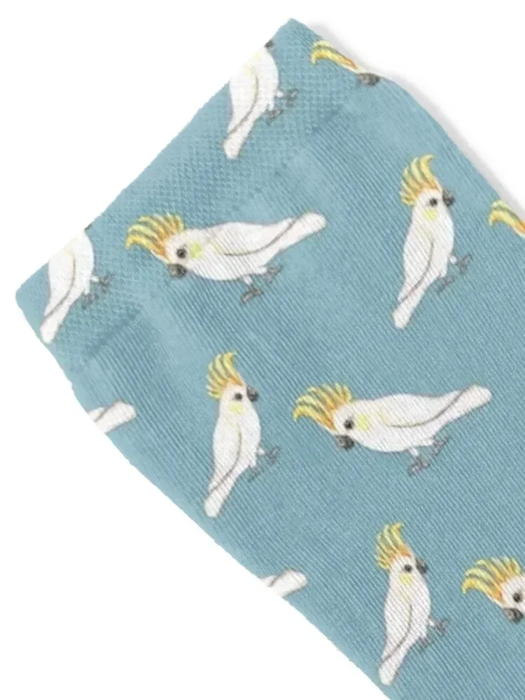 Sulphur crested cockatoo Socks anime Wholesale Man Socks Women's