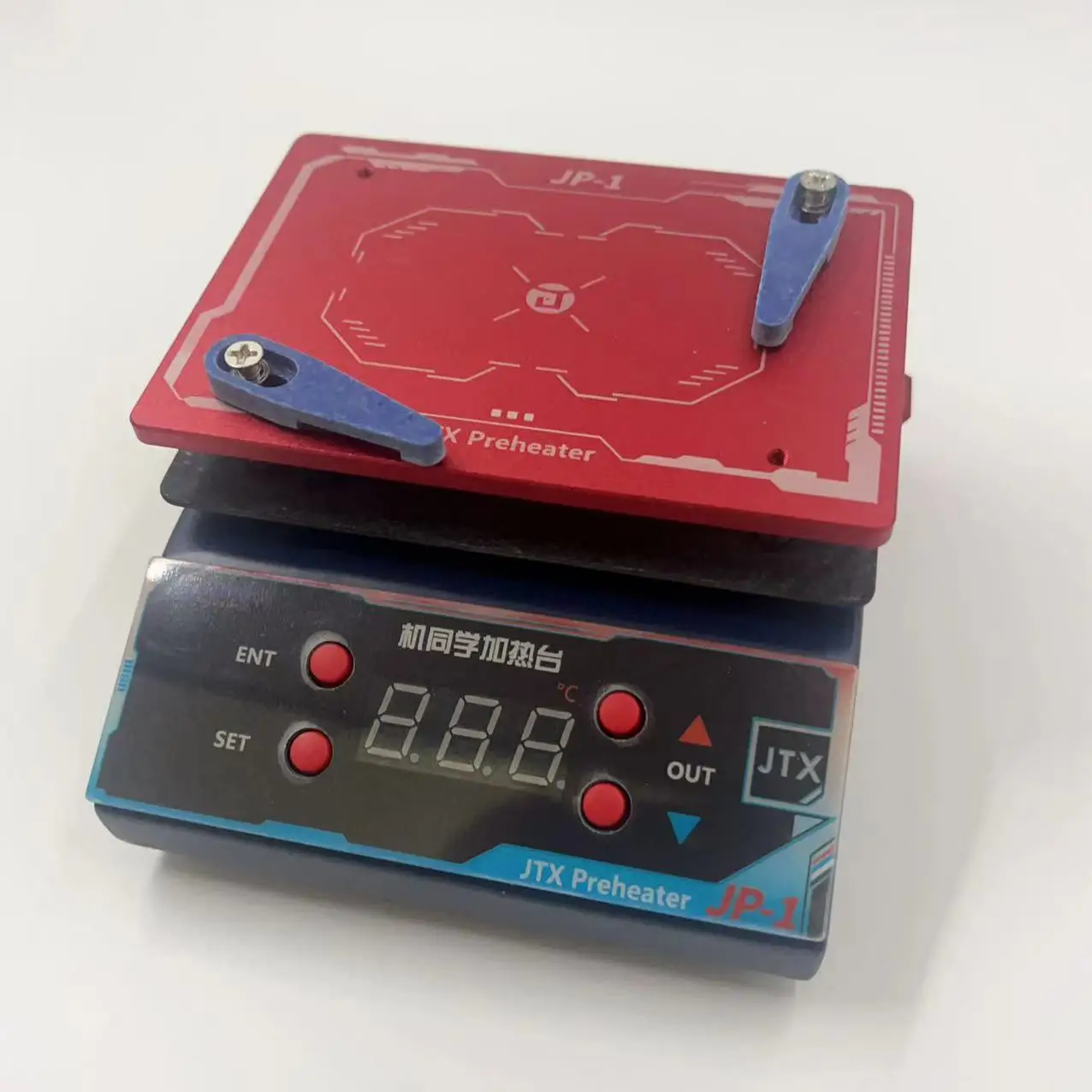 JTX JP-1 Heating Station Preheating Layering for IPhone Android PCB Board Layered Chip Planting Tin BGA Reballing Glue Removing