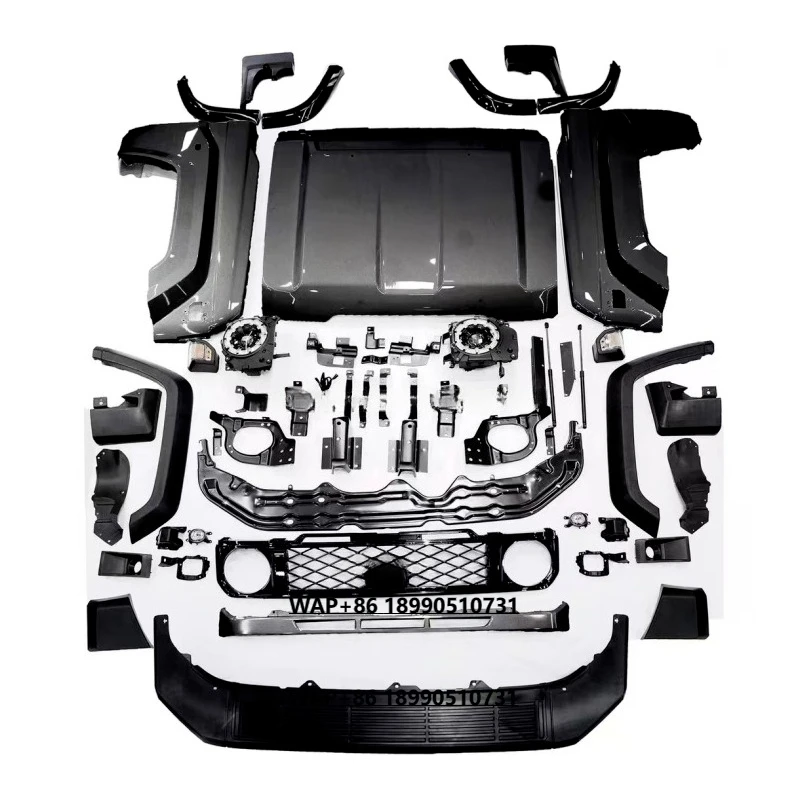 

Body Kit for Land Cruiser LC76 LC79 1989-2023 Update to 2024 Old to New Accessories Conversion Bumper