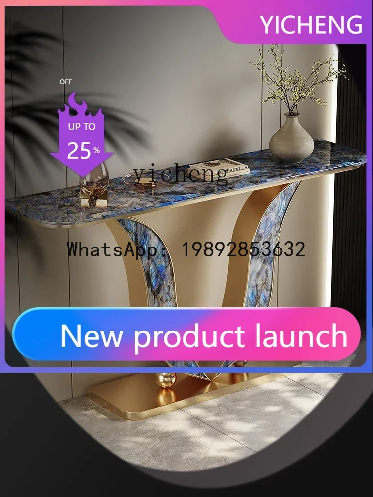 

Hallway Living Room Entrance Hallway Table Household Stainless Steel Entrance Cabinet Simple