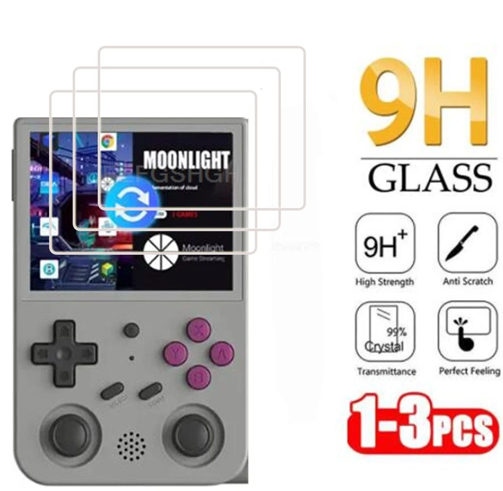 HD Protective Tempered Glass FOR Anbernic RG353V RG353VS 3.5