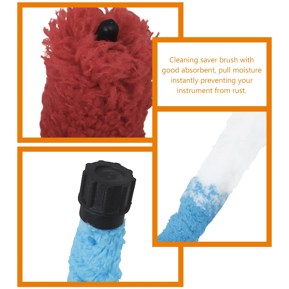 

Sax Cleaning Brush Tenor Saxophone Accessories Cleaner Alto Fiber Tools Saxophones Saxaphone