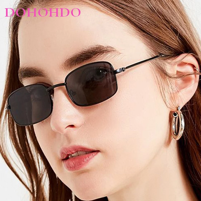 

Fashion Brand Designer Sunglasses For Women Men Small Square UV Protection Travel Eyeglasses Driving Shades Lentes Mujer Очки