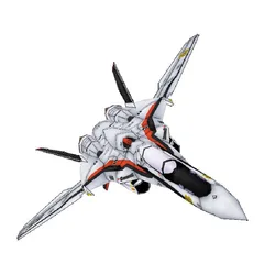 VF-25 Aircraft Paper Model Toy