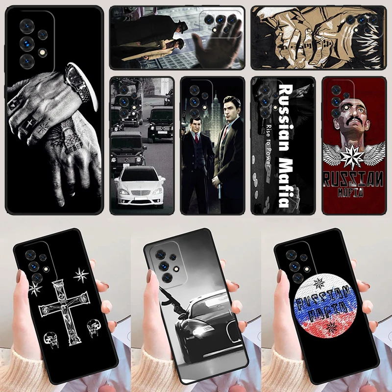 

Russian Mafia For Samsung Galaxy A52 A72 A73 A20e A21S A50 A70 A11 A12 A42 A31 A40 A51 A71 A32 A80 A91 Phone Case Cover