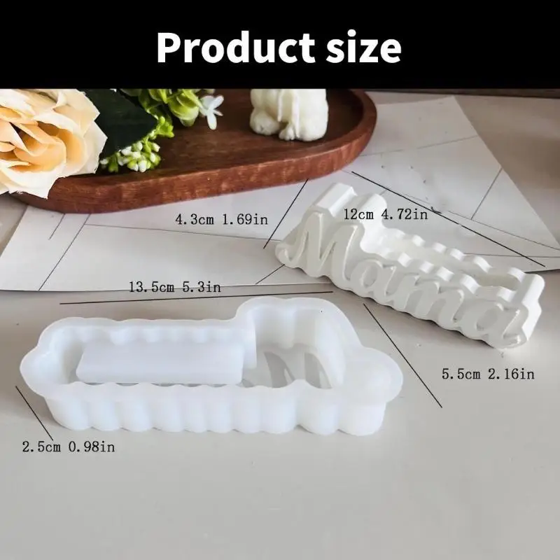 

T4MD Quality Silicone Mold for Distinctive Furniture Displays Letters Shaped Mould for Craft Artists and Furniture Designers