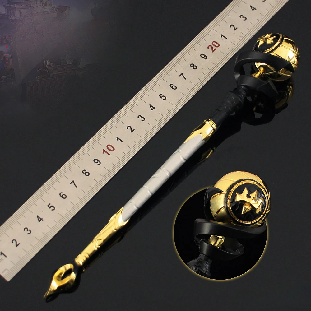 22 centimetri Valorant Fortune's Sceptre del Destino Gioco Puntelli Periferico Arma In Metallo Modello Karambit Scrivania Ornamenti Giocattoli Artigianali Ragazzo Regalo