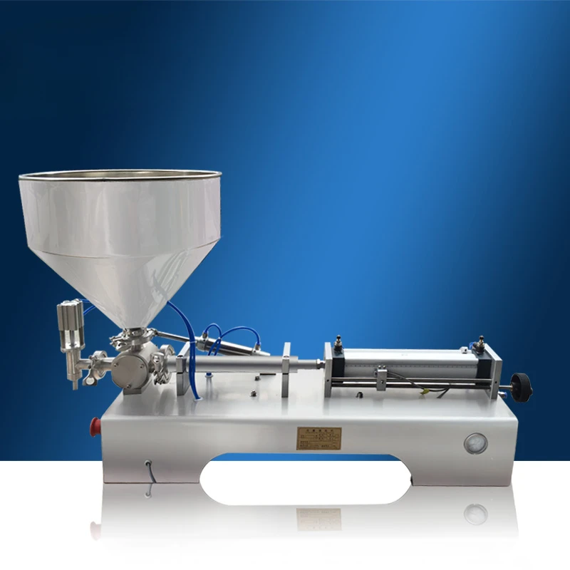 200ml single head paste horizontal pneumatic filling machine Honey paste liquid can be filled and packaged in quantitative