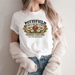 Pottsfield Harvest Festival T-shirt Over The Garden Wall Tshirt Pumpkin Halloween Tees Don Your Vegetables Vintage Graphic Tee