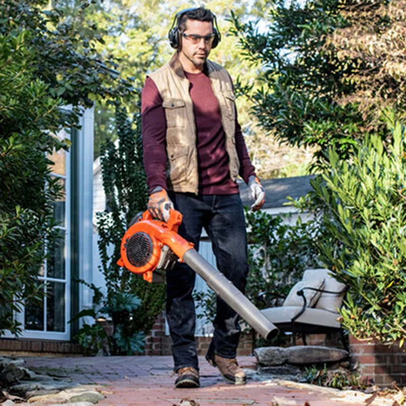 125B Gas Leaf Blower, 28-cc 1.1-HP 2-Cycle Handheld Leaf Blower, 470-CFM, 170-MPH, 12.5-N Powerful Clearing Performance