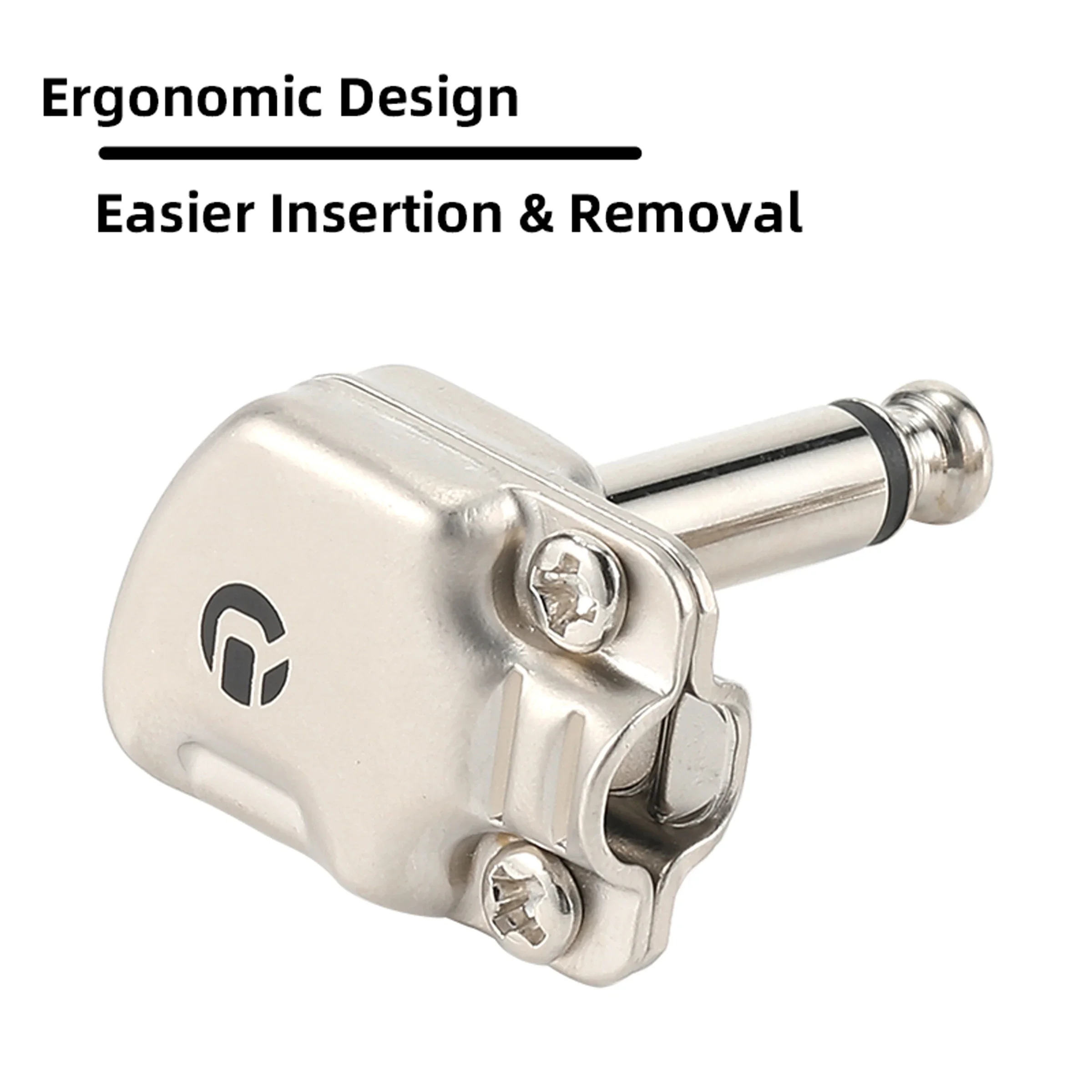 Neutrik's REAN Jack 6.35 mm Flat Electrical Guitar Cable Connectors Right Angle 1/4