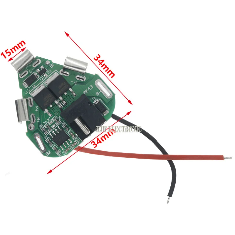 3S 12V DC Bms Electric Tool Hand Lithium Drill Power Li-ion Battery Protection Board Over Charge Discharge Short Circuit