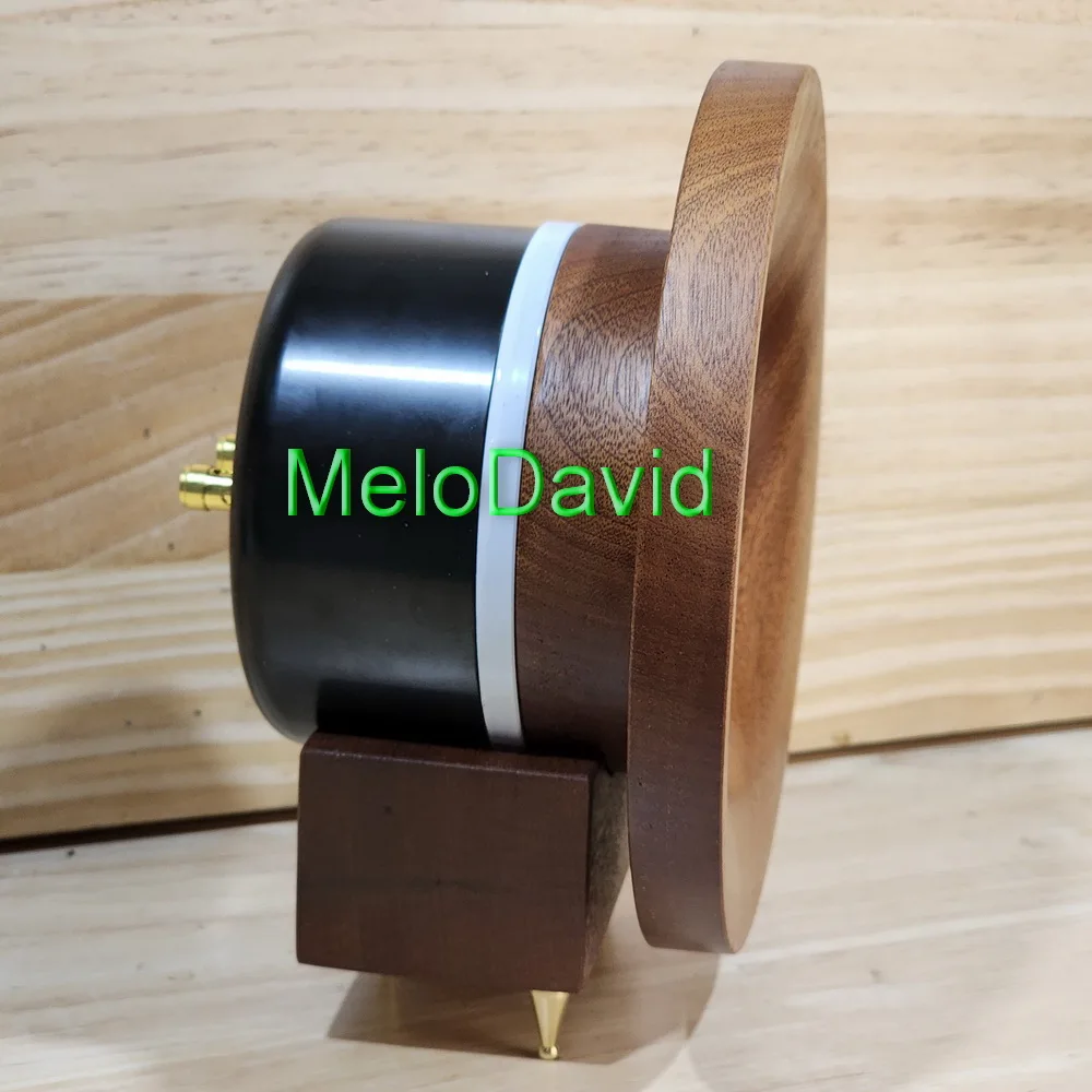 Pair = 2 Pcs of MeloDavid   98db  extra Hi frequncy wooden Horn tweeter  + wooden support