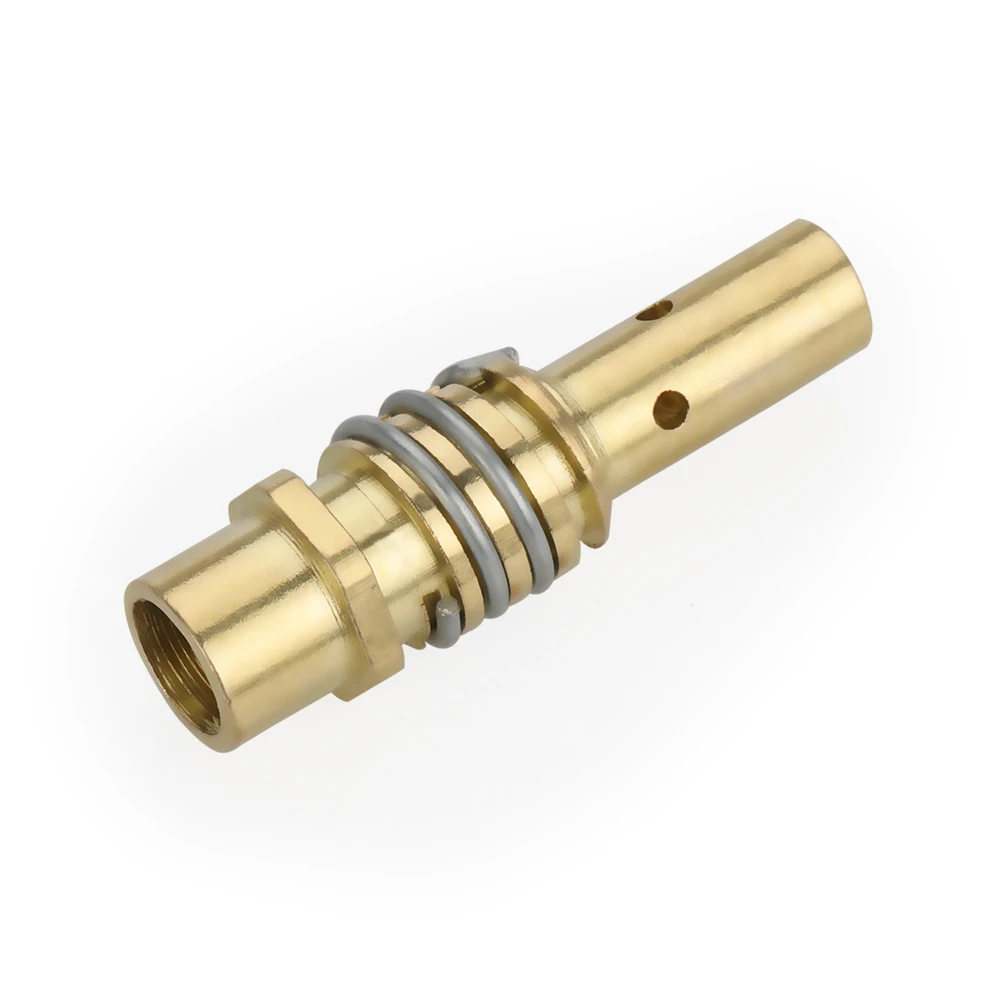 Soporte de boquilla de Gas de 15AK con resorte de boquilla para MIG/MAG, soporte de punta de contacto de antorcha de soldadura MB 15AK, pistola de soldadura