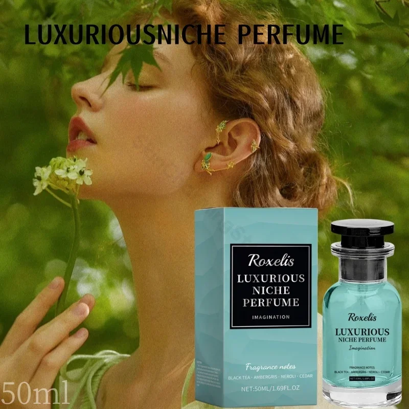50 ml Parfümler Originales Hombre Ambergris Erkekler Kadınlar için Parfüm Hafif Doğal Koku, Uzun ömürlü Charm Hormon Parfüm Arkadaşlık