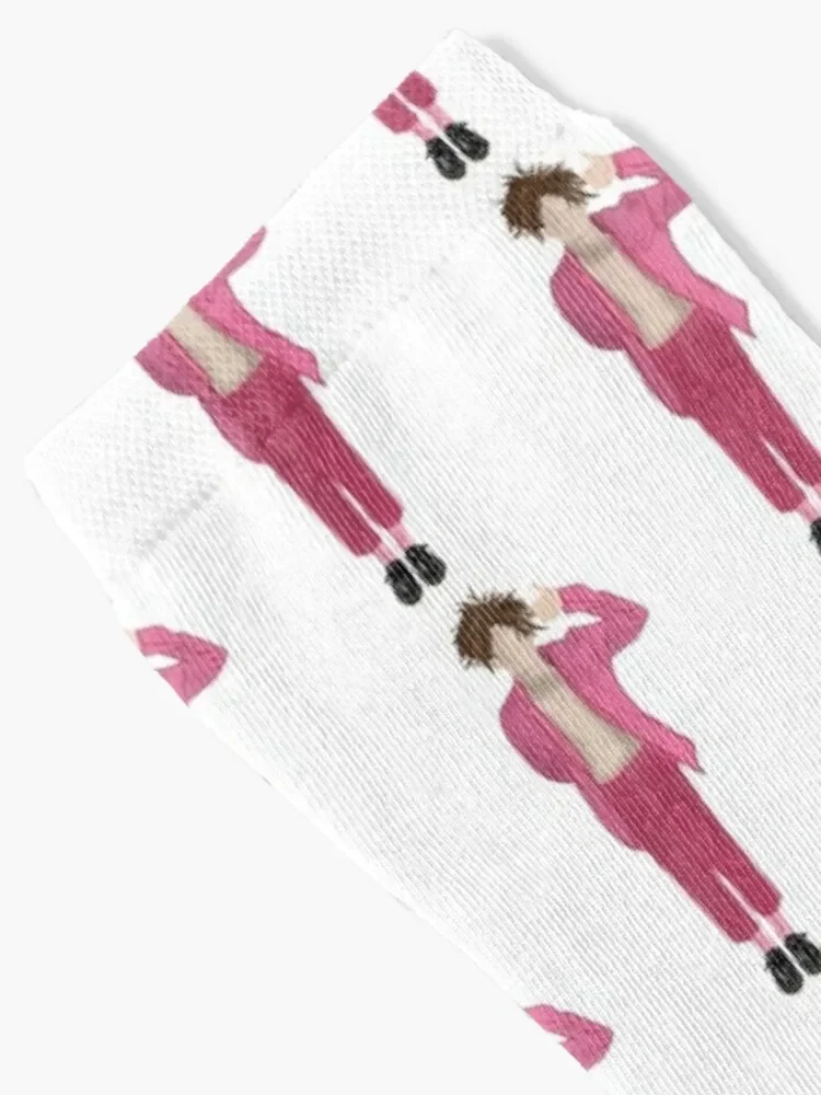 Yungblud-Meias antiderrapantes de luxo para homens e mulheres, liga brilhante, presentes de Natal