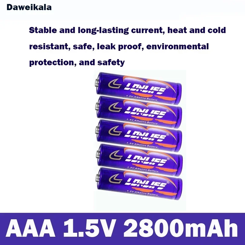 1.5V AAA rechargeable battery 2800mah AAA 1.5V new alkaline rechargeable battery, suitable for LED light toys mp3wait+free shipp