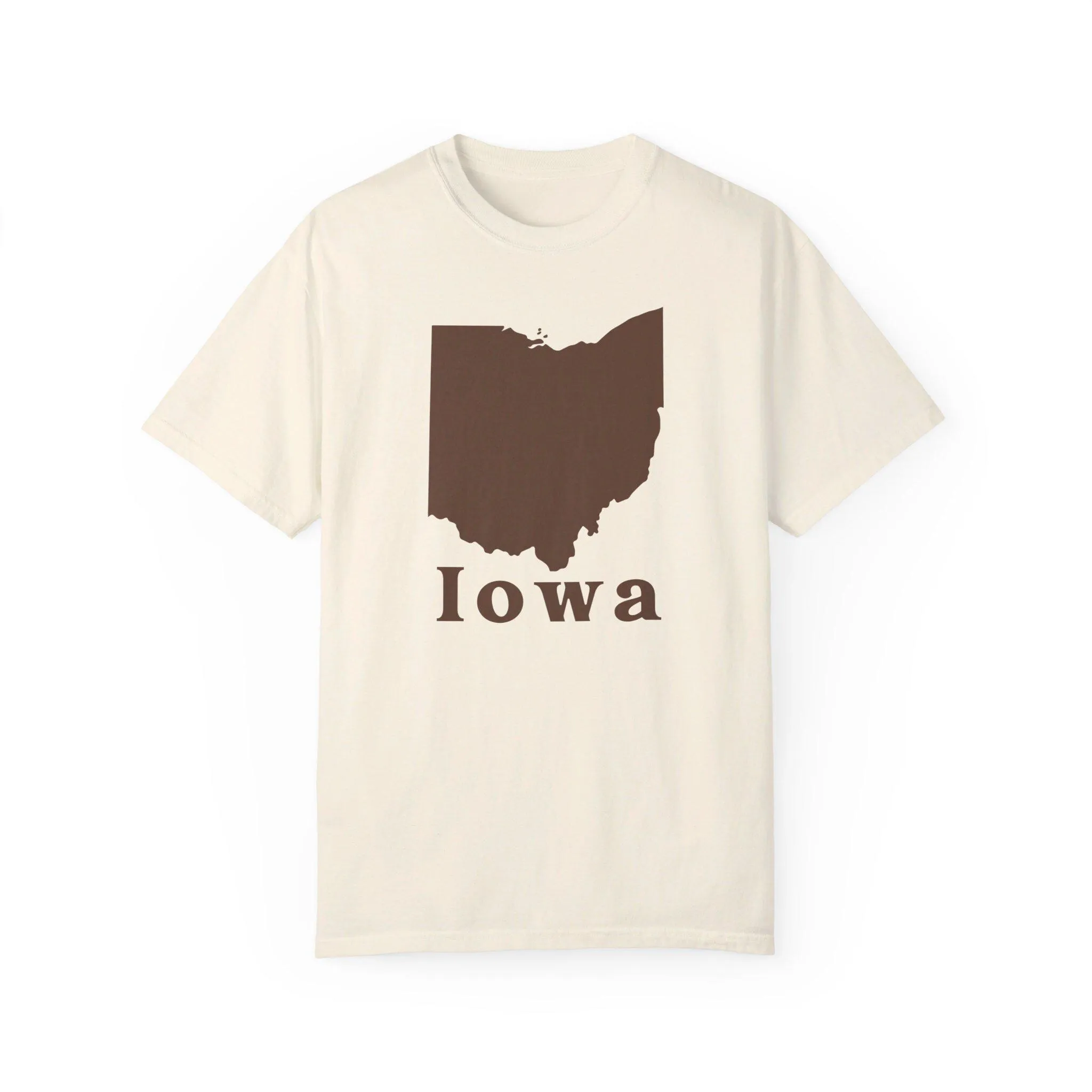 Ohio Iowa Funny T Shirt Mixup Midwest Dad Joke Native