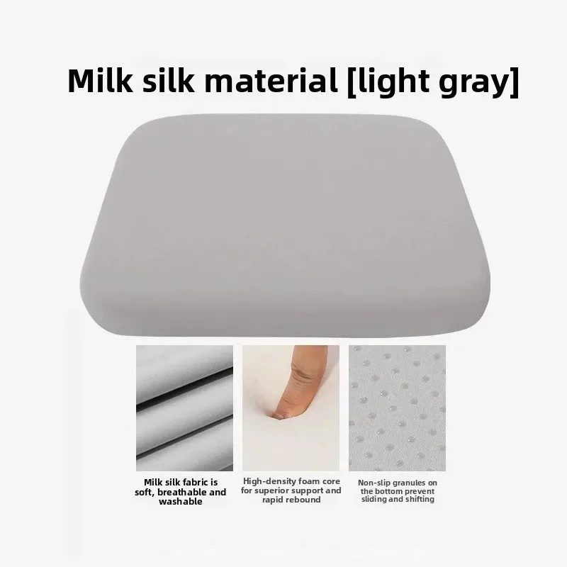 Thick Foam Seat Cushion - Ultra Soft Office Chair Pad | Car Seat Pad for Long Sitting Lumbar Support & Pain Relief - view 6