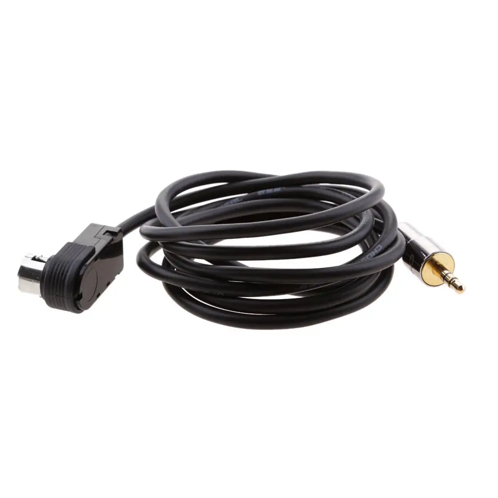 Car 3.5mm Aux-in 145mm Cable Player Interface Adapter for KCA-121B