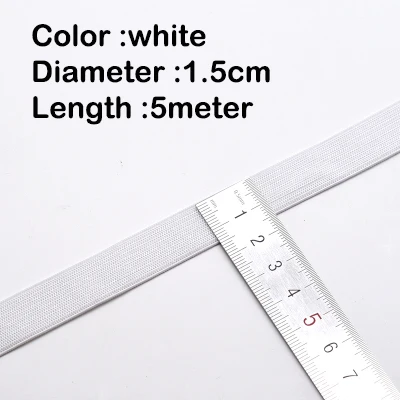 15mm White 5Meter