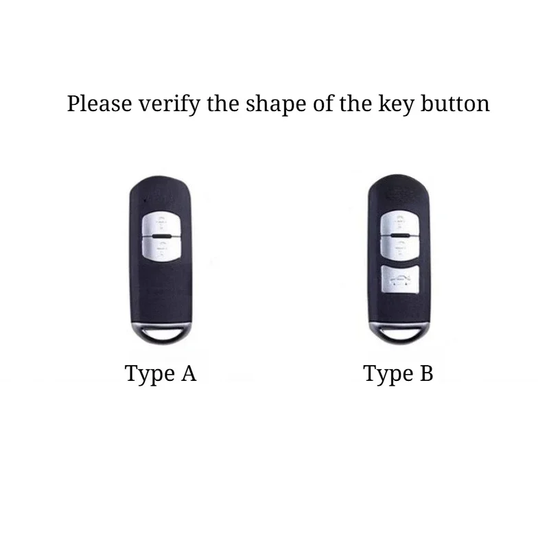 

Чехол для автомобильного ключа Mazda 3, 6, CX-5, CX-3, CX-9, Axela, Atenza, защитный корпус для брелока с кольцом для ключей