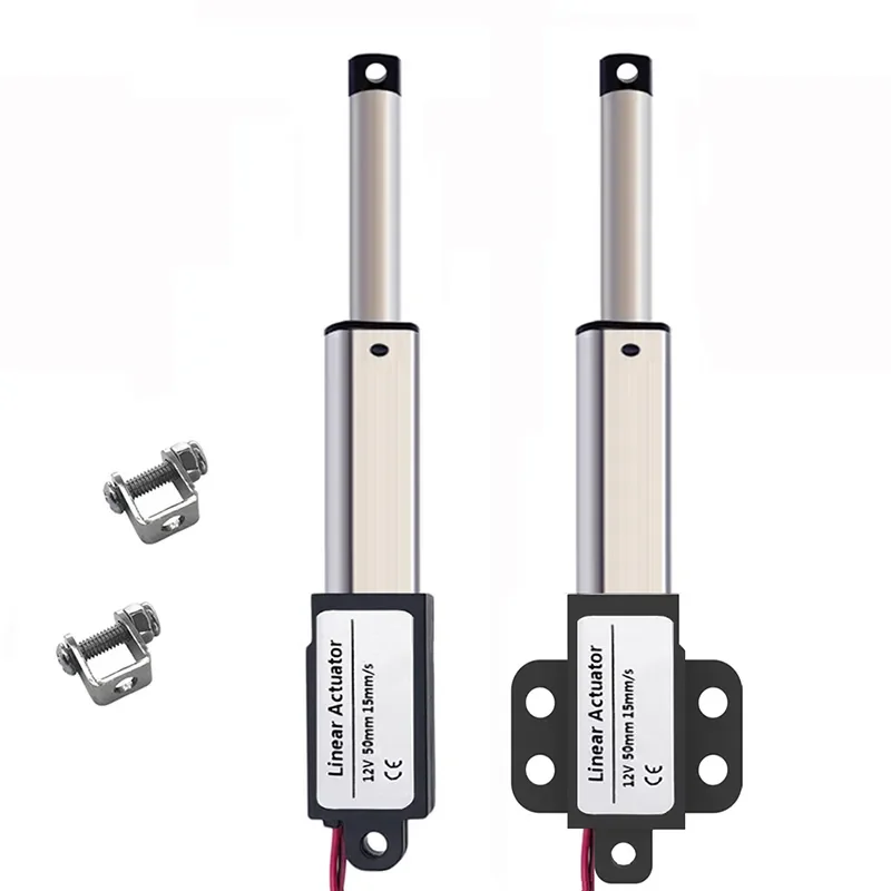 DC 12V24V Mirco Electric Linear Actuator 20N/50N/70N/150N Motor Controller Mini Eectric Push Rod Putter  STROKE 75MM100MM150MM