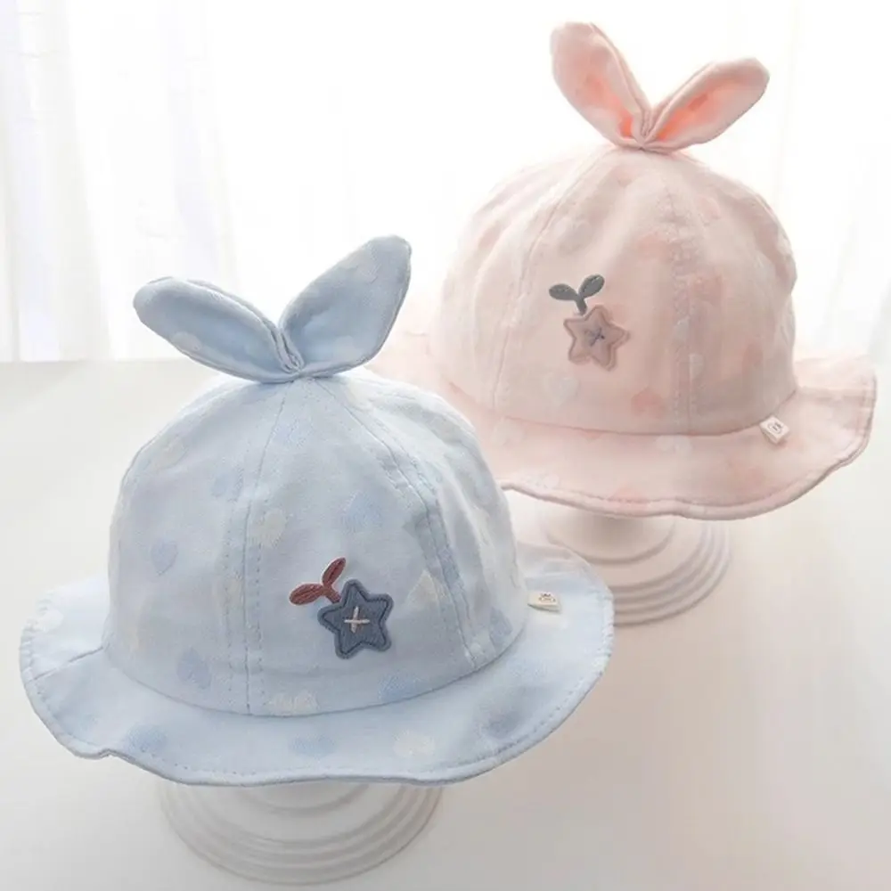 

Cute UV Protection Spring-Autumn Baby Hat Summer Cartoon Kids Bucket Hat Thin Girls Sun Hat