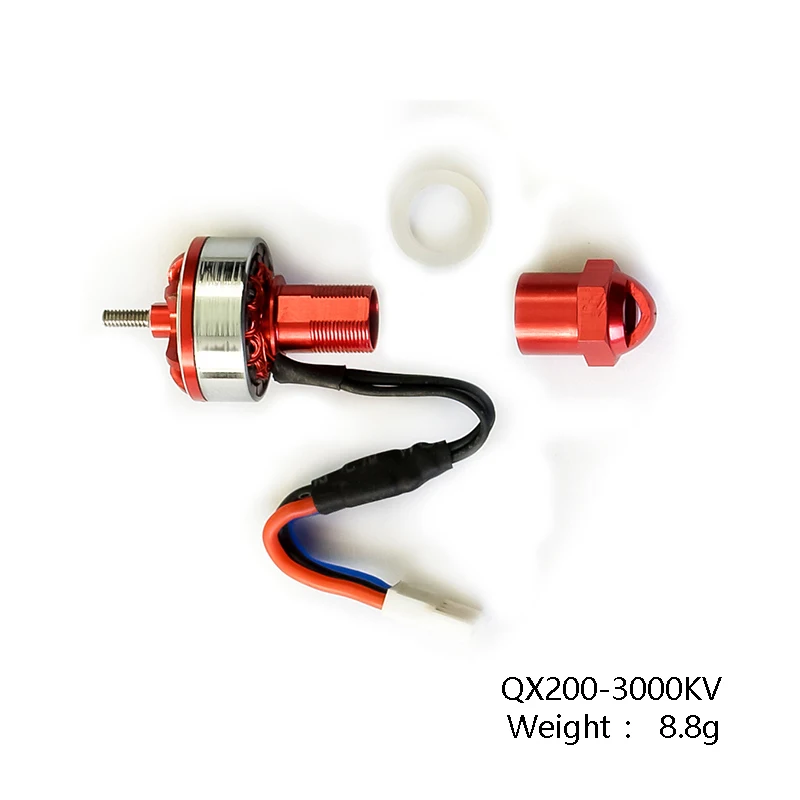 DW Hobby Upgraded MC1305-2QX 3000KV Motor for Blade 200QX RC Drone, 8.8g Lightweight High Thrust CW/CCW Motor Kit RC Plane