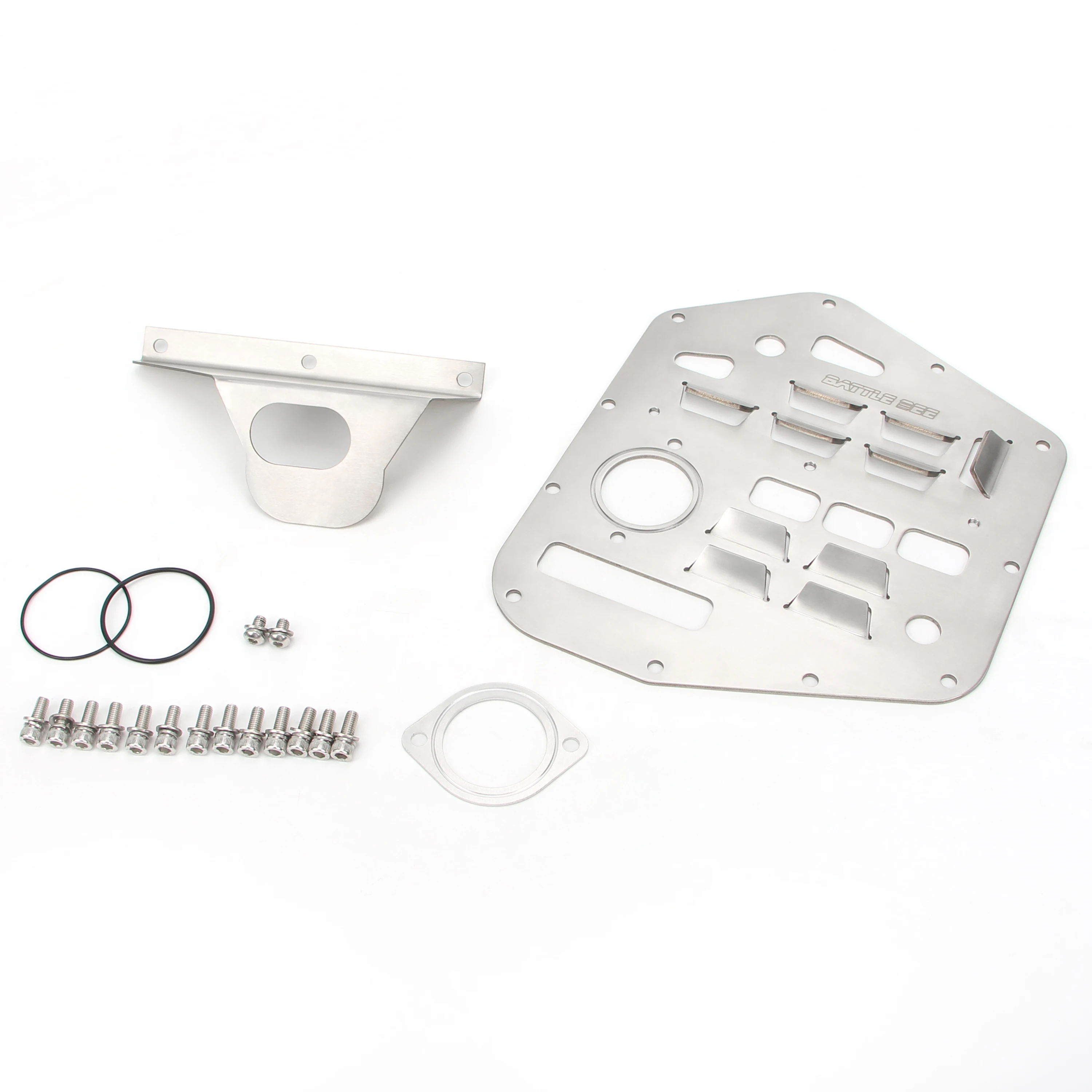 GT86 BRZ FA20 2.0 Engine Oil Pan Baffle Plate Racing 3mm Thickening Protective installation bracket Kit Stainless Steel