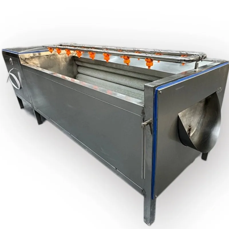 

Industrial Quick Cleaning Peeling Potato Cassava Potato Peanut Mud Fruit and Vegetable Asparagus Sweet Potato Machine